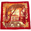 Hermes Promenade Au Pays de Cezanne's Country Carre 90 Silk Scarf