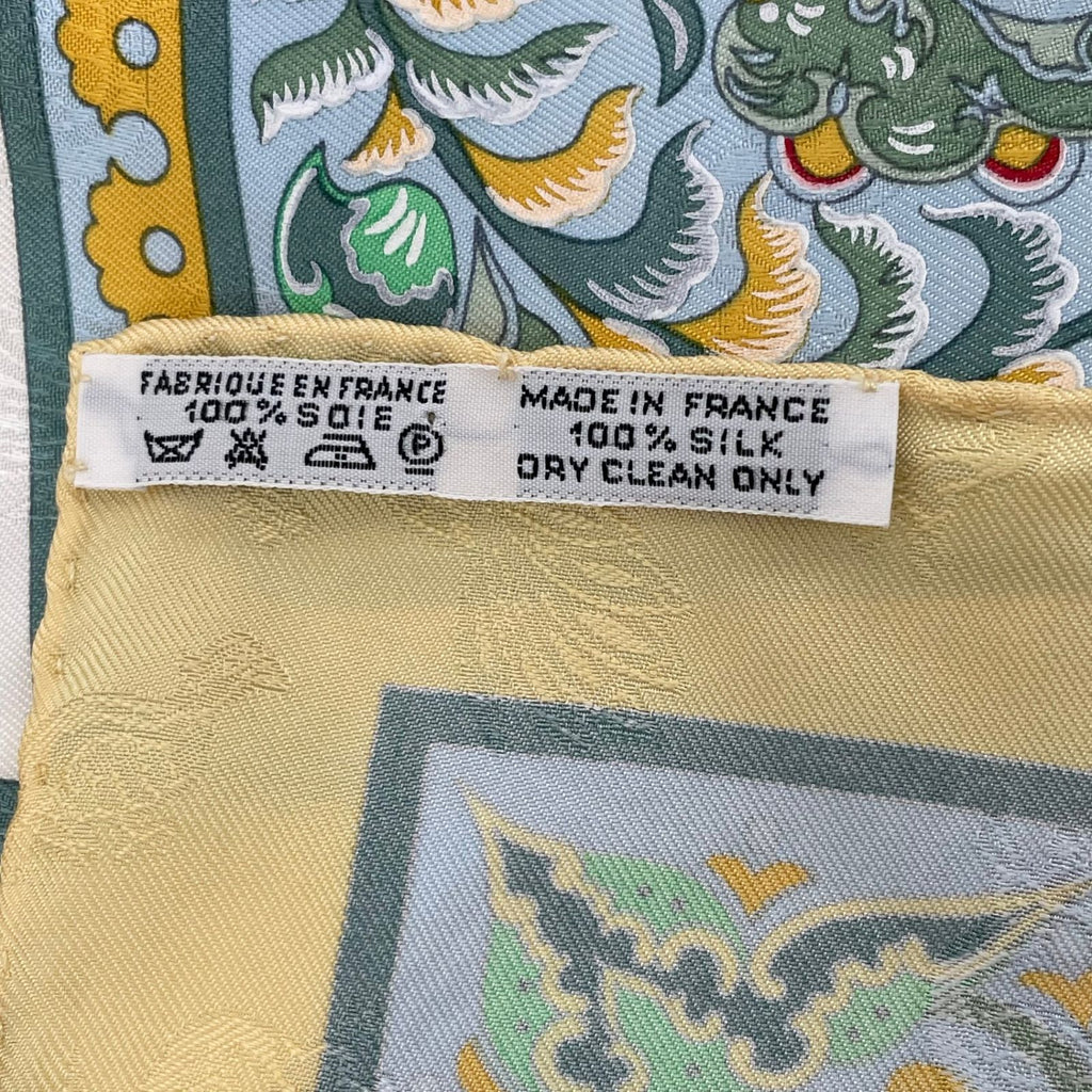 Hermes Scarf Carre 90 Ciels Byzantins Byzantine Sky Silk Multicolor — view 9