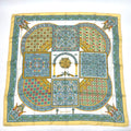 Hermes Scarf Carre 90 Ciels Byzantins Byzantine Sky Silk Multicolor