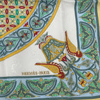 Hermes Scarf Carre 90 Ciels Byzantins Byzantine Sky Silk Multicolor — view 8