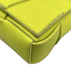 Bottega Veneta Shoulder Bag Cassette Light Green Sta Leather — view 6