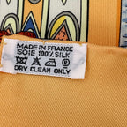 Hermes Scarf Carre 90 Polyfill Dream Yellow — view 7