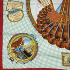 Hermes Carre 90 Wolfgang Amadeus Mozart Hymn to Silk Scarf Multicolor — view 4