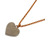 Louis Vuitton Spiky Valentine Necklace Silver Color Pre Owned — view 3