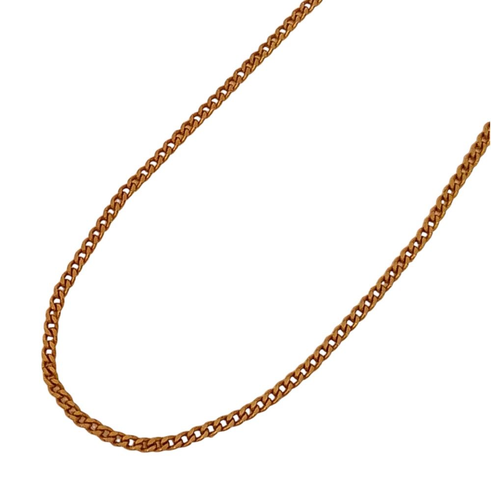Celine Separable Short Chain Necklace Gold Color Pre Owned
