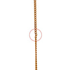 Celine Separable Short Chain Necklace Gold Color Pre Owned — view 7