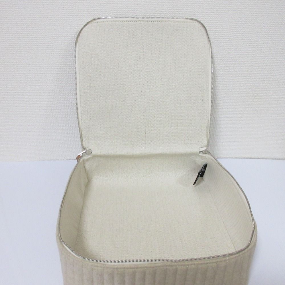 Hermes Paddock Pouch Travel Case Gray Pre Owned — view 6