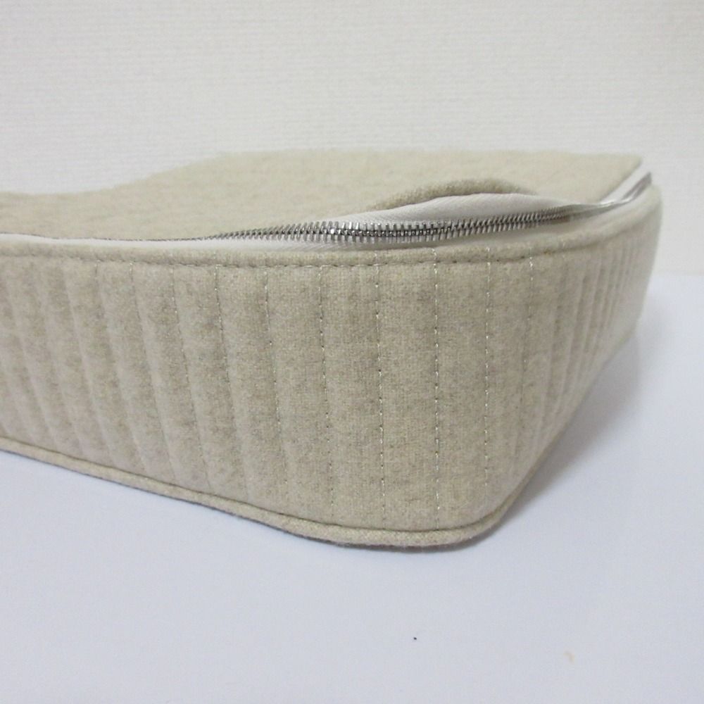 Hermes Paddock Pouch Travel Case Gray Pre Owned — view 5