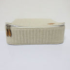 Hermes Paddock Pouch Travel Case Gray Pre Owned — view 3