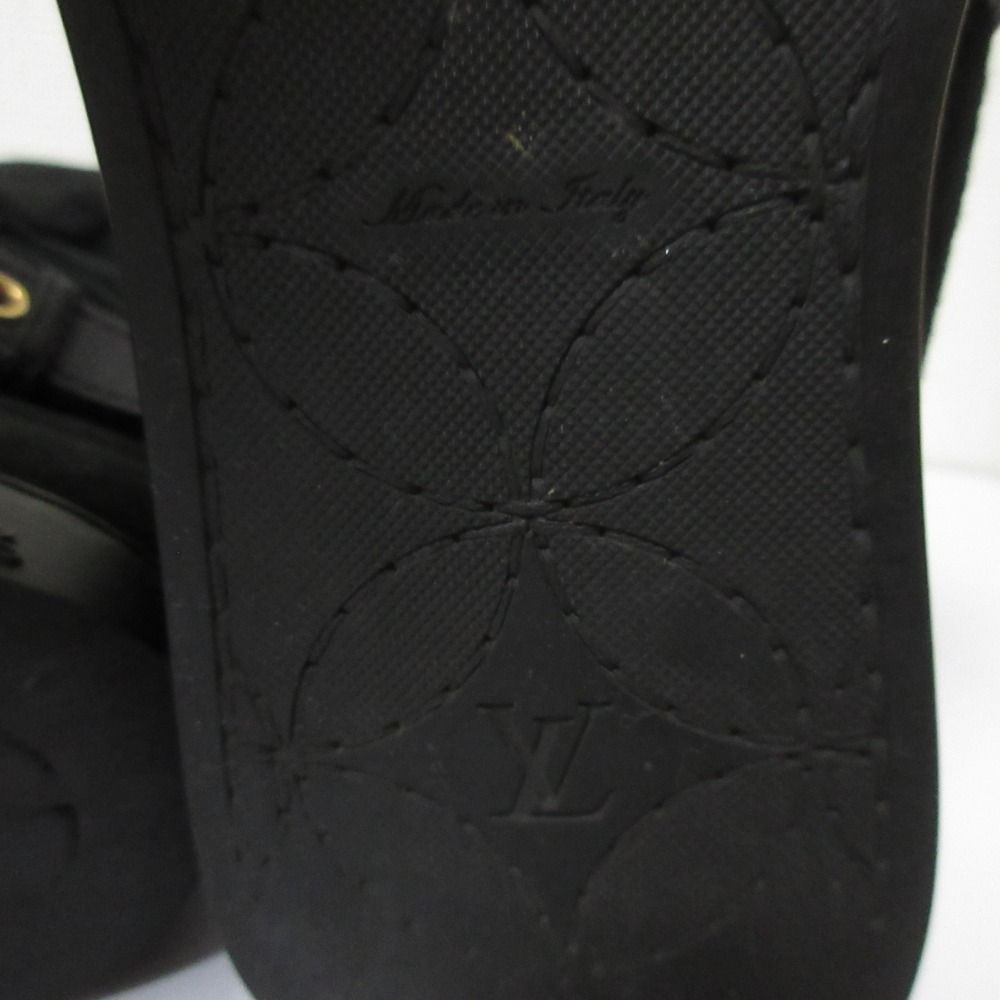 Louis Vuitton Shearling Boots with Belt — view 8