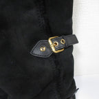 Louis Vuitton Shearling Boots with Belt — view 9