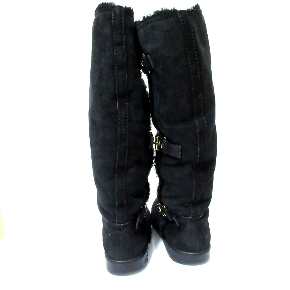 Louis Vuitton Shearling Boots with Belt — view 5