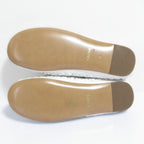Celine Triomphe Tassel Leather Flats / Loafers 35 White — view 7
