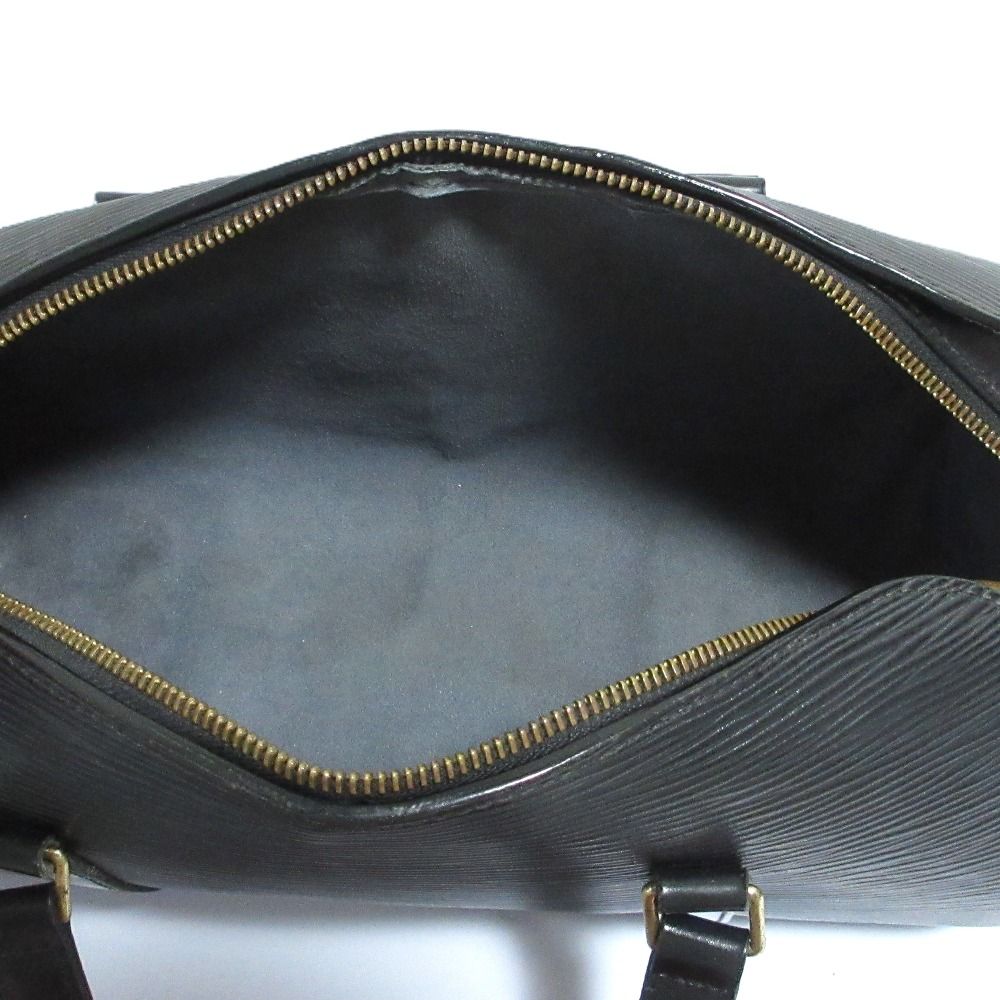Louis Vuitton Epi Suflo Handbag Noir Black Pre Owned — view 6
