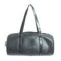 Louis Vuitton Epi Suflo Handbag Noir Black Pre Owned