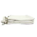 Celine Trio Leather Shoulder Bag Off White Pre Owned — view 4