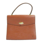 Louis Vuitton Malesherbes Epi Leather Handbag Brown Pre Owned