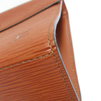 Louis Vuitton Malesherbes Epi Leather Handbag Brown Pre Owned — view 5