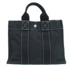 Hermes Gently Deauville PM Canvas Tote Black — view 2