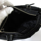 Prada Tessuto Nylon Triangle 2-Way Chain Shoulder Bag Black Pre Owned — view 7