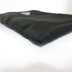 Prada Tessuto Nylon Triangle 2-Way Chain Shoulder Bag Black Pre Owned — view 5