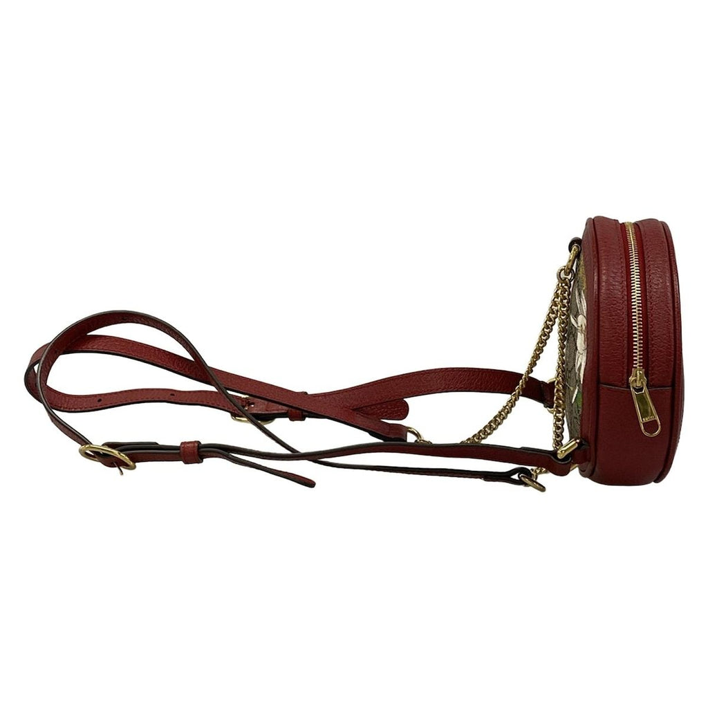 Gucci Backpack Ophidia GG Mini Tian Beige Red Multi Chain — view 2