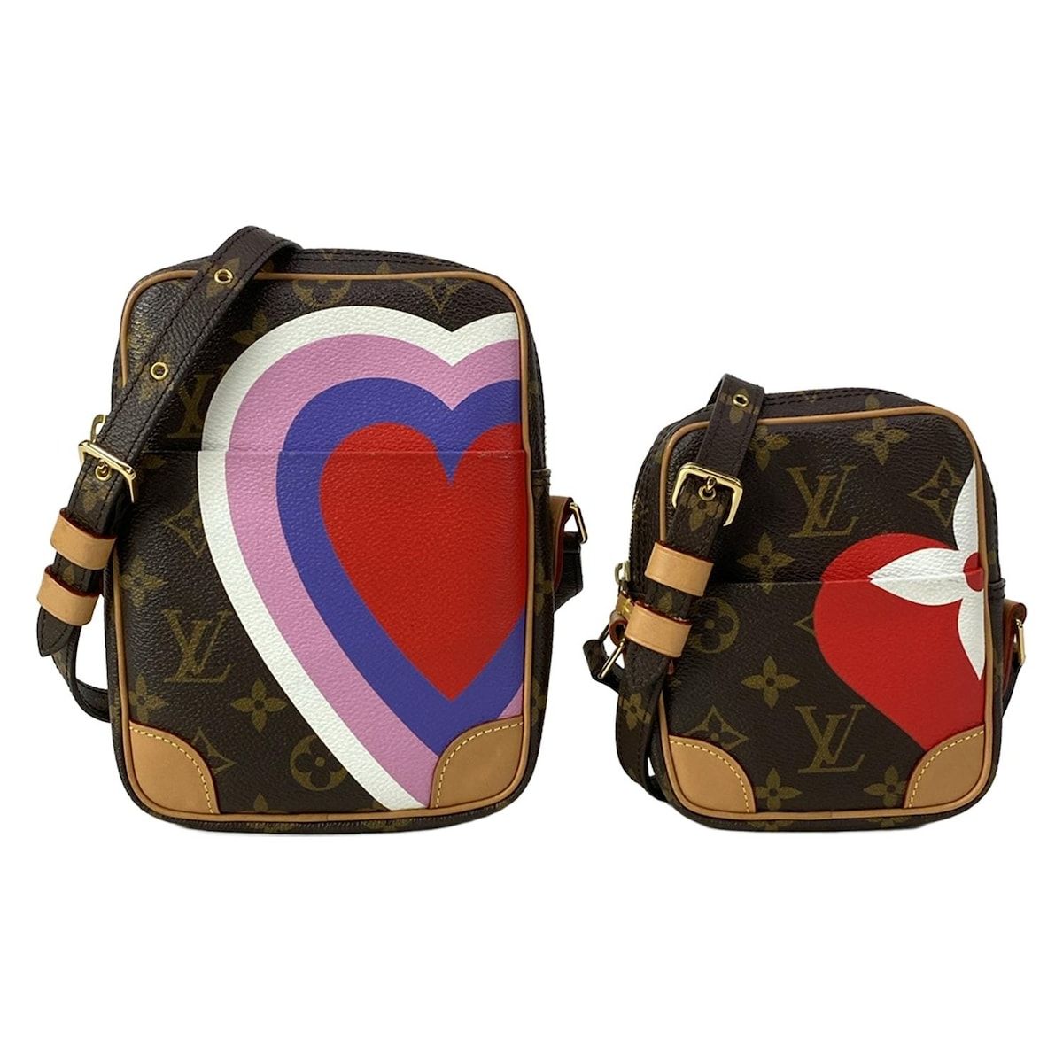 Louis Vuitton Shoulder Bag Gameon Panam Set Monogram Multi