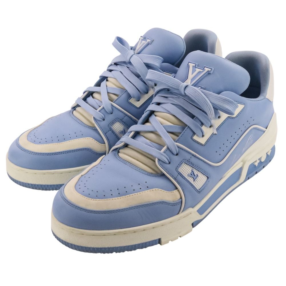 Louis Vuitton LV Trainers Low Cut Sneakers 8 Light Blue