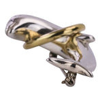 Tiffany & Co Dolphin Brooch Silver Gold Pre Owned — view 5