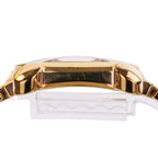 Celine Blason Triomphe Quartz Watch Pink Gold Color Pre Owned — view 6