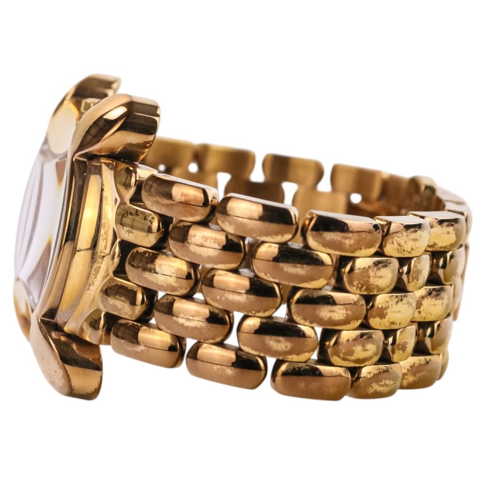 Celine Blason Triomphe Quartz Watch Pink Gold Color Pre Owned — view 9