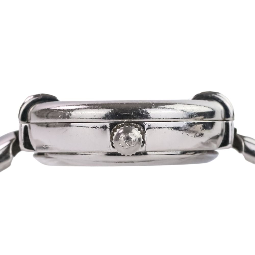 Gucci Quartz Bangle Watch Silver Dial Pre Owned — view 4