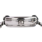 Gucci Quartz Bangle Watch Silver Dial Pre Owned — view 4