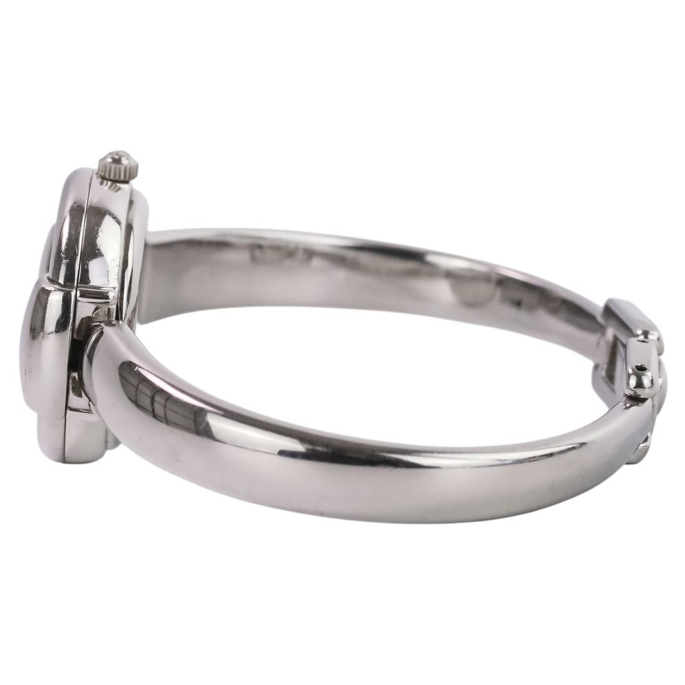 Gucci Quartz Bangle Watch Silver Dial Pre Owned — view 8