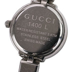 Gucci Quartz Bangle Watch Silver Dial Pre Owned — view 2