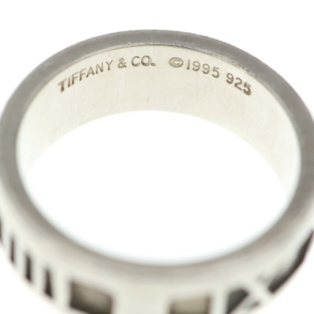 Tiffany & Co Atlas Sling Silver Ring — view 5