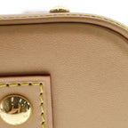 Louis Vuitton Monogram Vernis Alma BB 2-Way Shoulder Bag Brown Sky Blue Leather — view 5