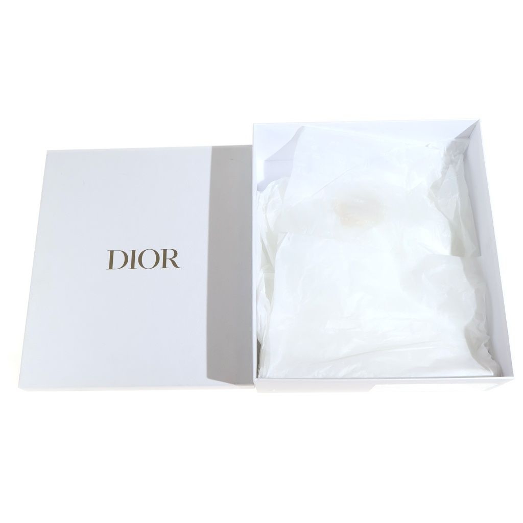 Dior Naughtily-d Logo Embroidery Suede Leather Lace Heels Short Boots Black — view 6