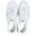 Fendi Step Suede Leather Low Cut Sneakers White — view 4
