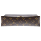 Louis Vuitton Monogram Sun Placid 2-Way Shoulder Bag Chain Black Brown — view 4