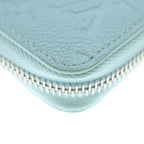 Louis Vuitton Monogram Empreinte LV Ski Zippy Wallet Azur Frost Light Blue — view 4