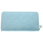 Louis Vuitton Monogram Empreinte LV Ski Zippy Wallet Azur Frost Light Blue — view 2