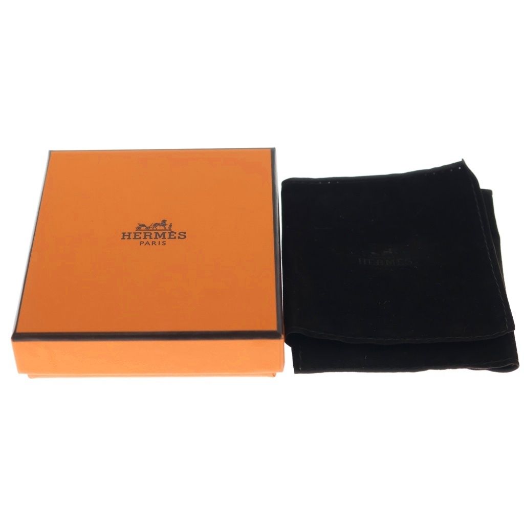 Hermes As de Coule Pendant Chain Black Silver — view 6
