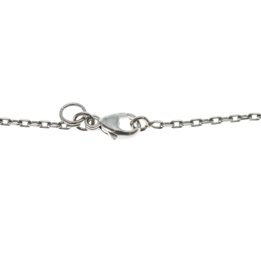 Hermes As de Coule Pendant Chain Black Silver — view 5