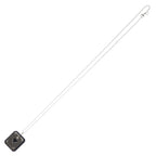 Hermes As de Coule Pendant Chain Black Silver — view 2