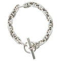 Hermes Chaine D'ancre 17 Bracelet Chain Silver