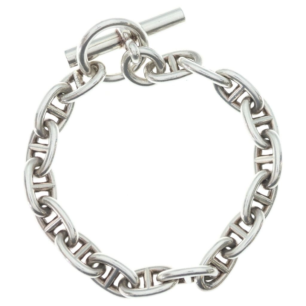 Hermes Chaine D'ancre 17 Bracelet Chain Silver — view 2