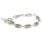 Hermes Chaine D'ancre 17 Bracelet Chain Silver — view 4