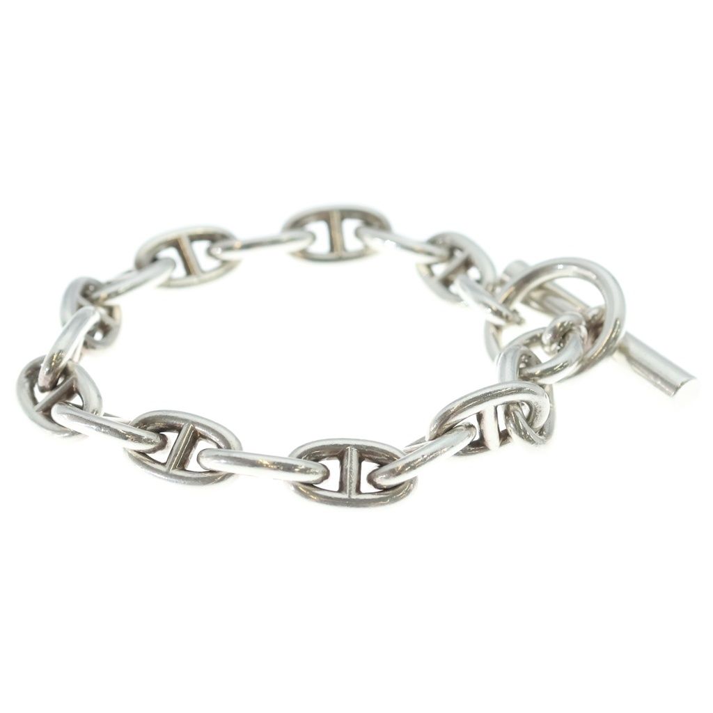 Hermes Chaine D'ancre 17 Bracelet Chain Silver — view 3