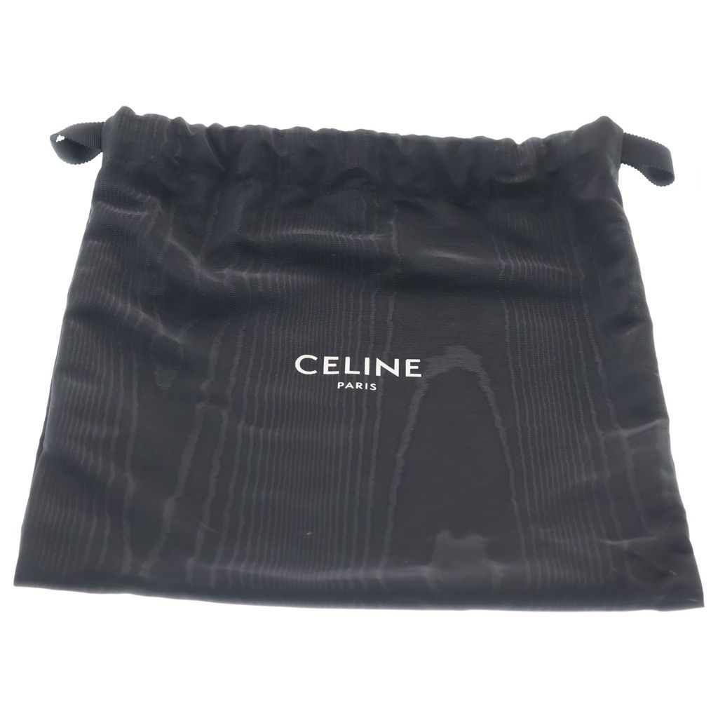 Celine Shoulder Bag Teen Besace Triomphe Bag Red Leather Gold — view 7